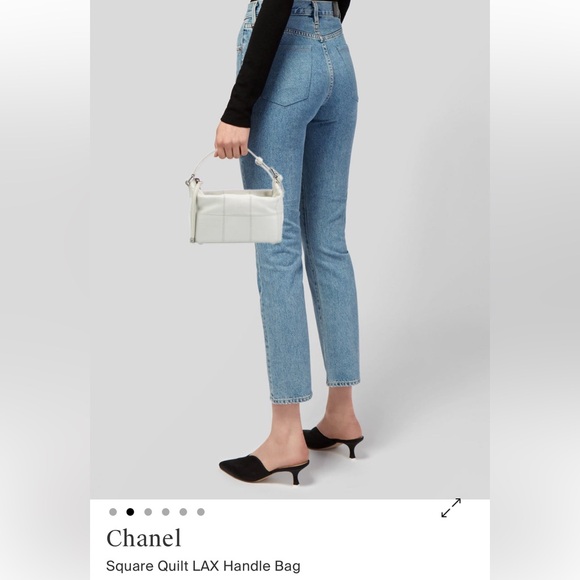 Chanel Square Quilt LAX Handle Bag - Picture 1 of 10